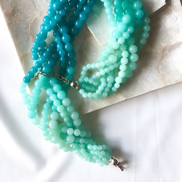 Beaded Statement Necklace - Picture 2 of 3